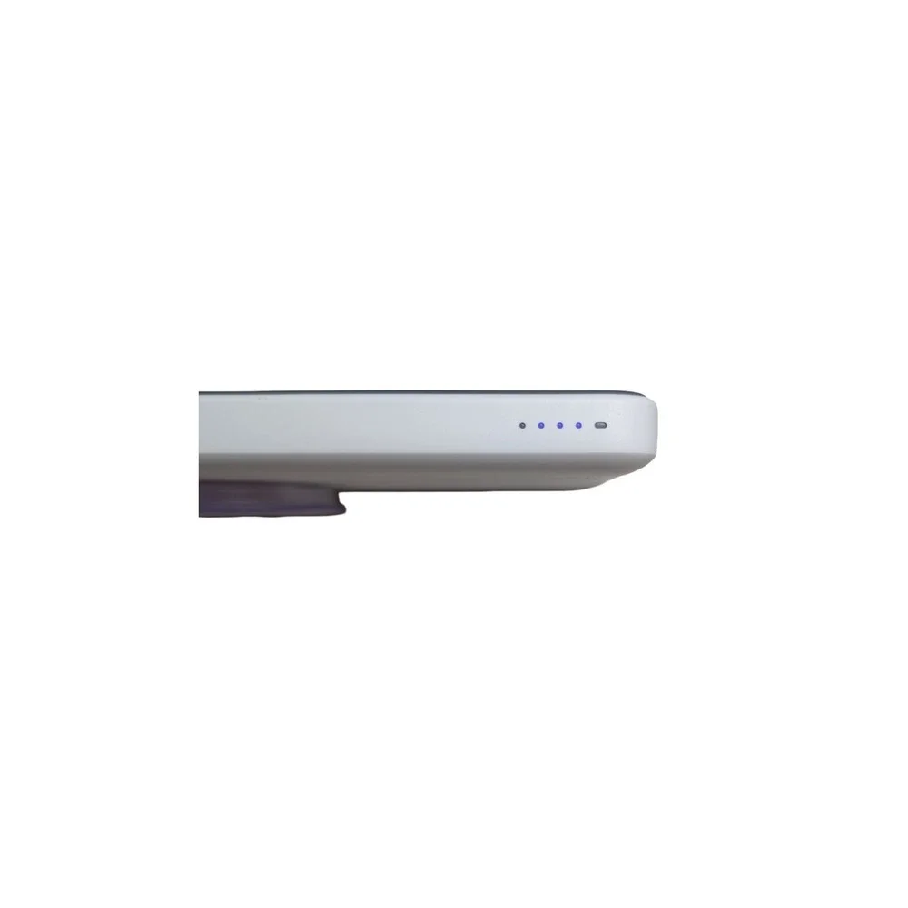 Gg4-R PopSockets PowerPack 5000mAh MagSafe & Grip‎ Purple Flower Referb Tested